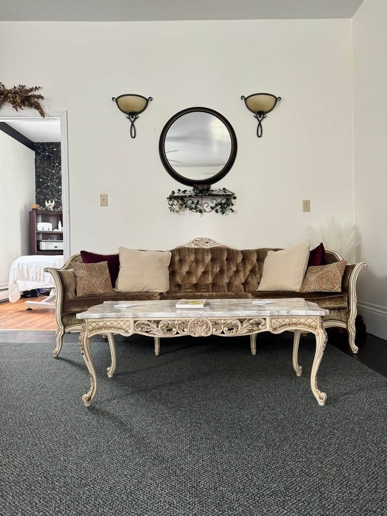 Spa treatment room